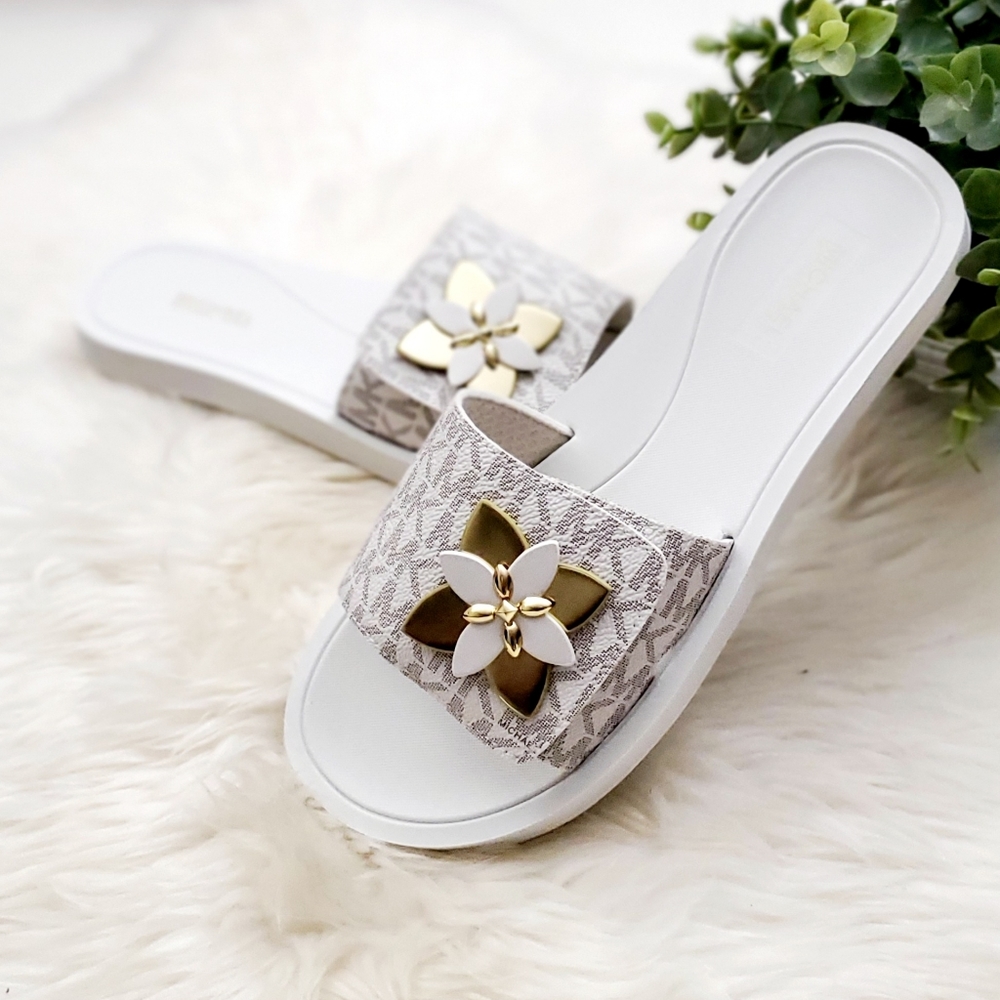 Michael Kors Summer Slide Sandals - Picture 8 of 9
